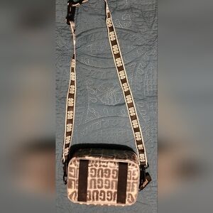 UGG Black and Tan Crossbody Bag